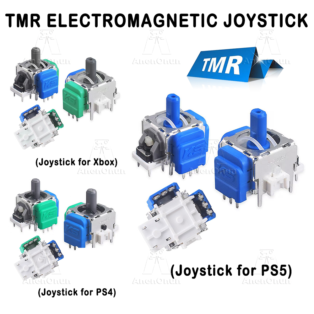 Gaming Setup Accessories Xbox - TMR Elektromagnetische Joystick voor PS5/PS4/Xbox Controller