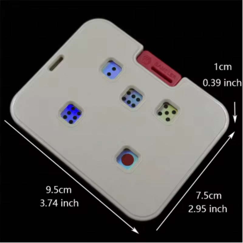 Gaming Accessories Table - Draagbare dobbelstenen EDC stressverlichter mechanische kaartpers