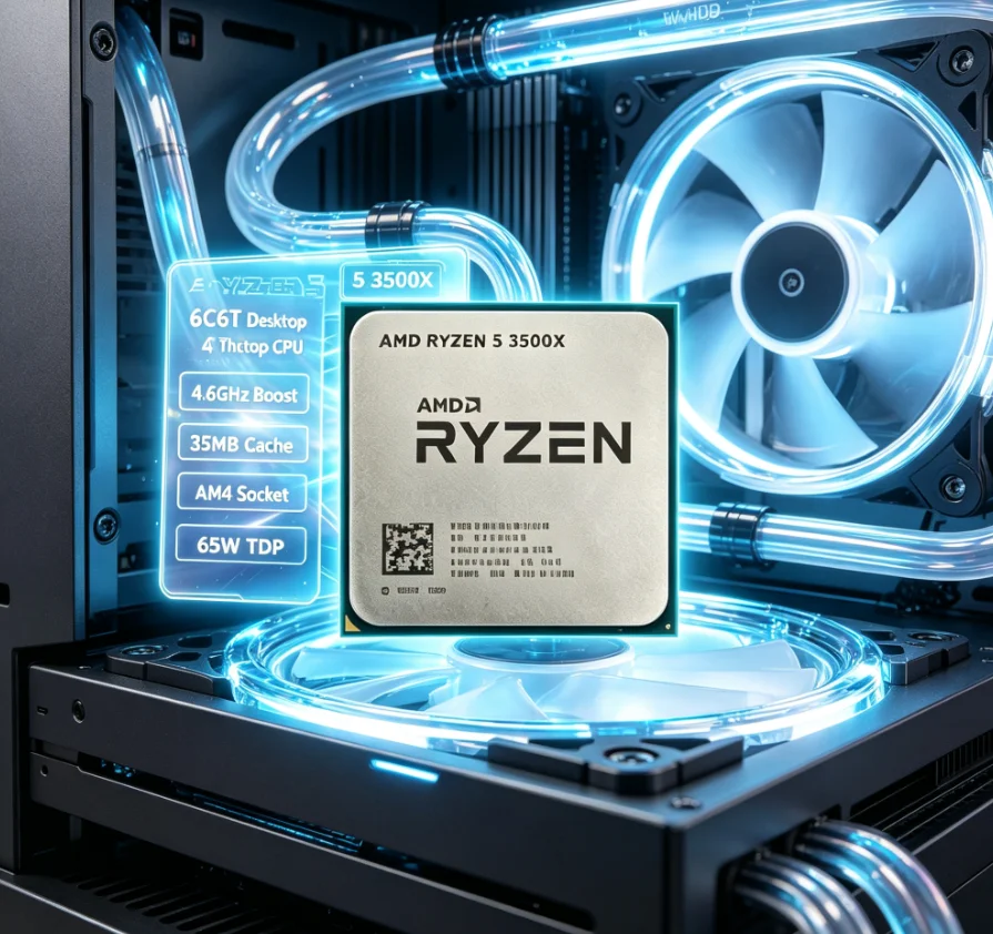 Amd Cpu Ryzen 5 - AMD Ryzen 5 3500X AM4 Desktop