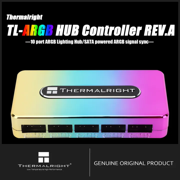 Rgb Hub Sync - Thermalright TL-ARGB HUB-controller REV.A 10-poorts ARGB