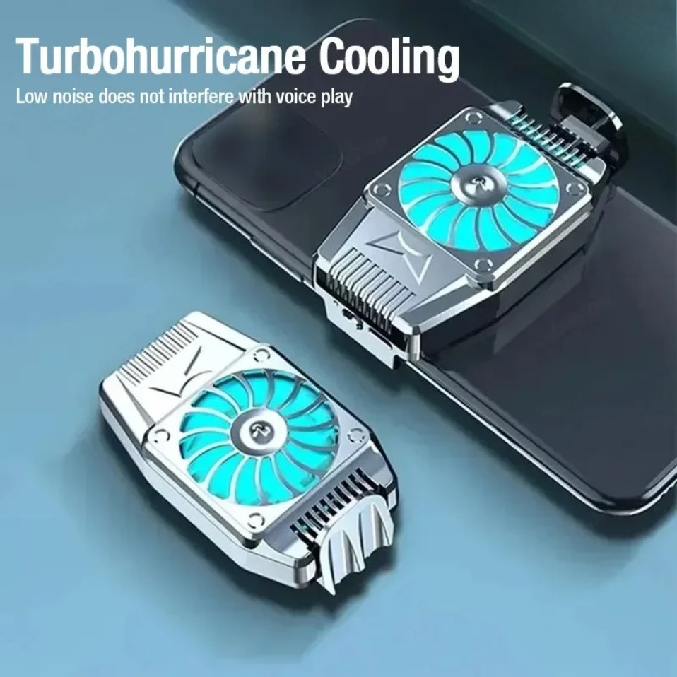 Gaming Accessories Mobile - Draagbare rugclip koeling mini air-cooled mobiele
