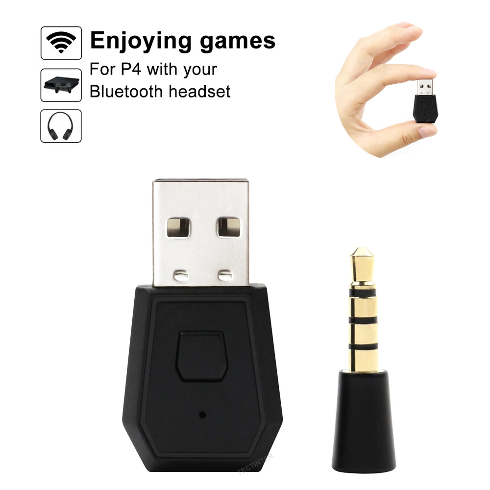 Gaming Accessories Headset - USB draadloze adapterontvanger voor PS4-controllerconsole voor