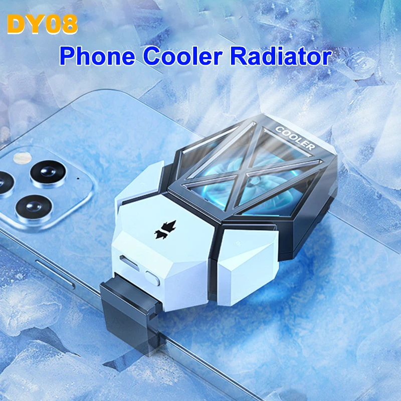 Gaming Accessories Mobile - DY08 Mobiele Telefoon Koelventilator Radiator voor