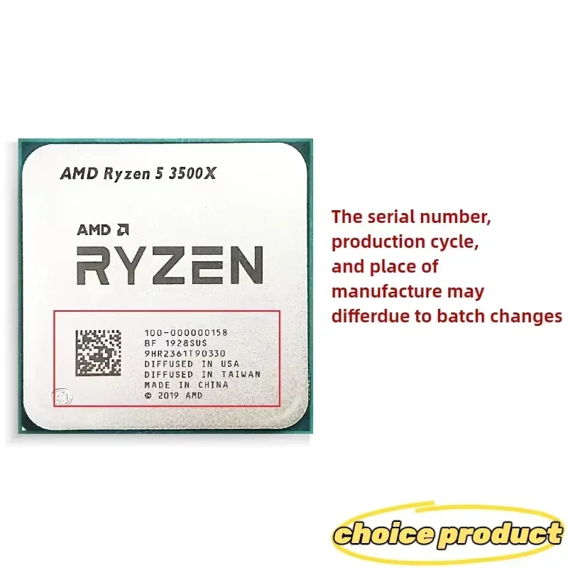 AMD Ryzen 5 3500X R5 3500X Soc - Amd Cpu Ryzen 5 recensie en prijs