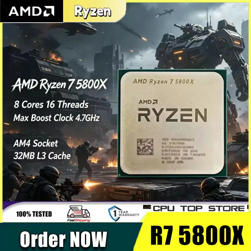 AMD Ryzen 7 5800X Tray CPU | 8 - Amd Cpu Ryzen 7 recensie en prijs