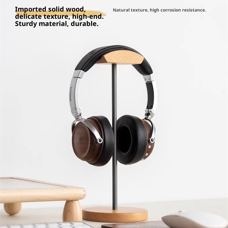 Houten en aluminium hoofdtelef - Gaming Accessories For Setup recensie en prijs