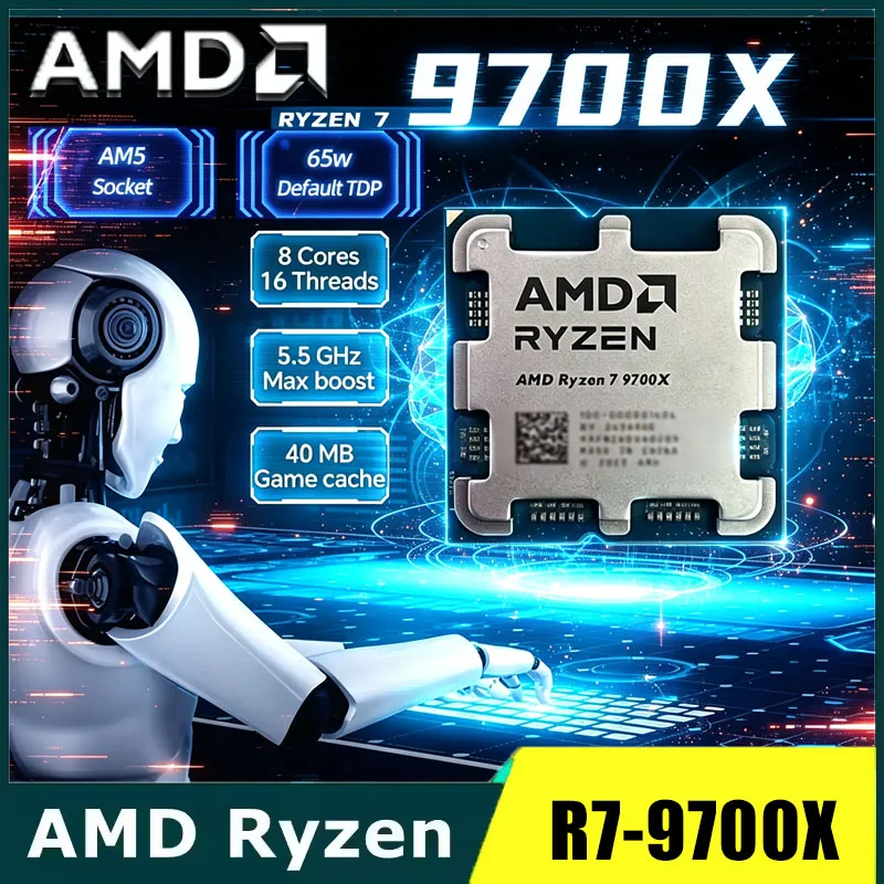 AMD Ryzen 7 9700X CPU-processo - Amd Cpu Ryzen 7 recensie en prijs