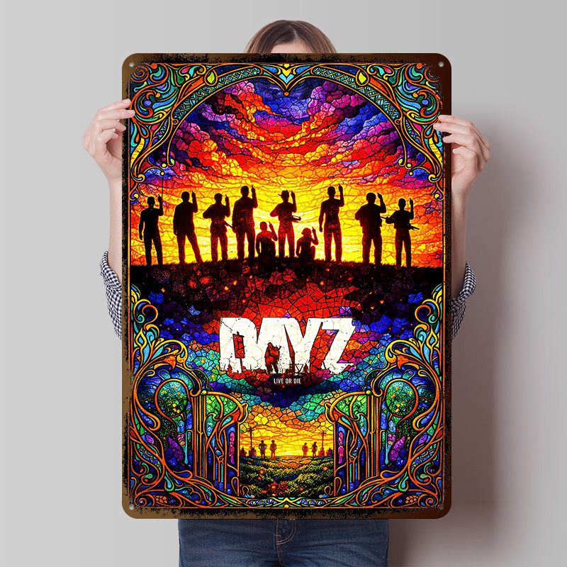 DayZ glas-in-lood blikken post - Vintage Gaming Accessories recensie en prijs