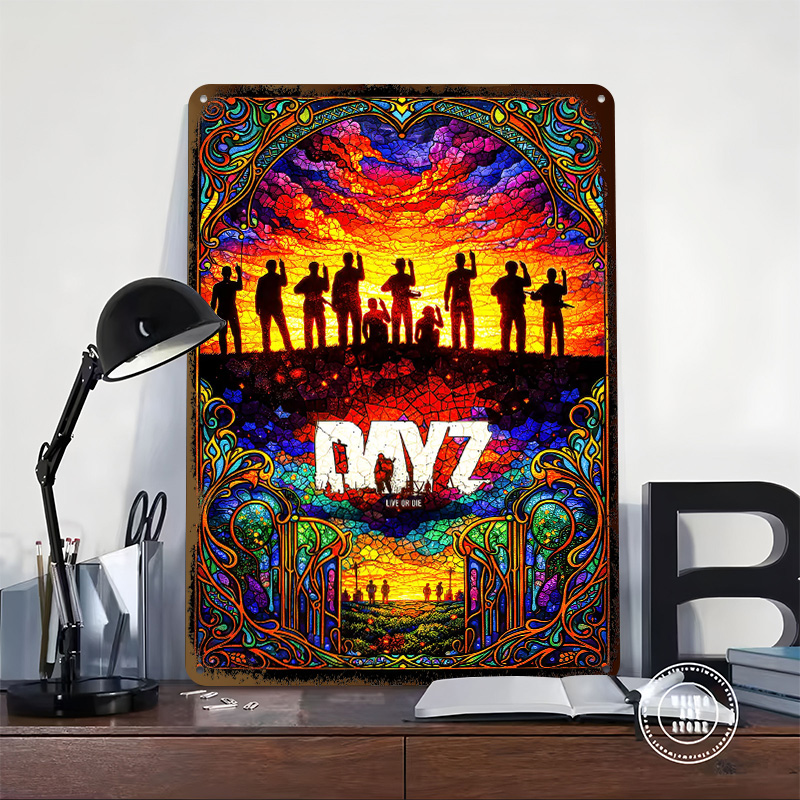 DayZ glas-in-lood blikken post - Vintage Gaming Accessories recensie en prijs