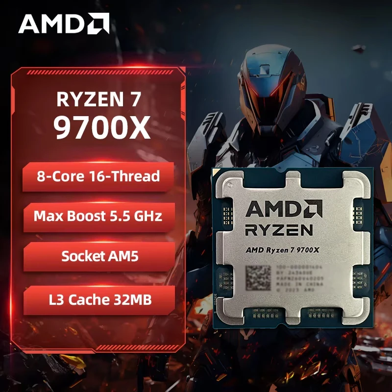 AMD Ryzen 7 9700X AMD R7 9700X - Amd Cpu Ryzen 7 recensie en prijs
