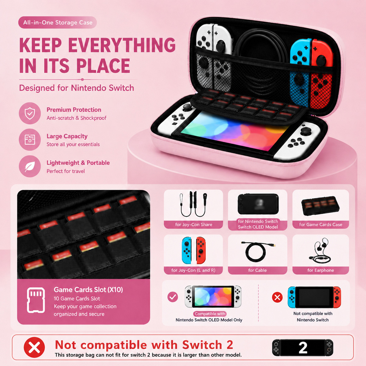 Leuke schokbestendige draagtas - Gaming Accessories Bag recensie en prijs