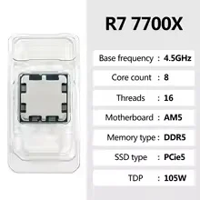 AMD Ryzen 7 7700X R7 7700X 8-c - Amd Cpu Ryzen 7 recensie en prijs