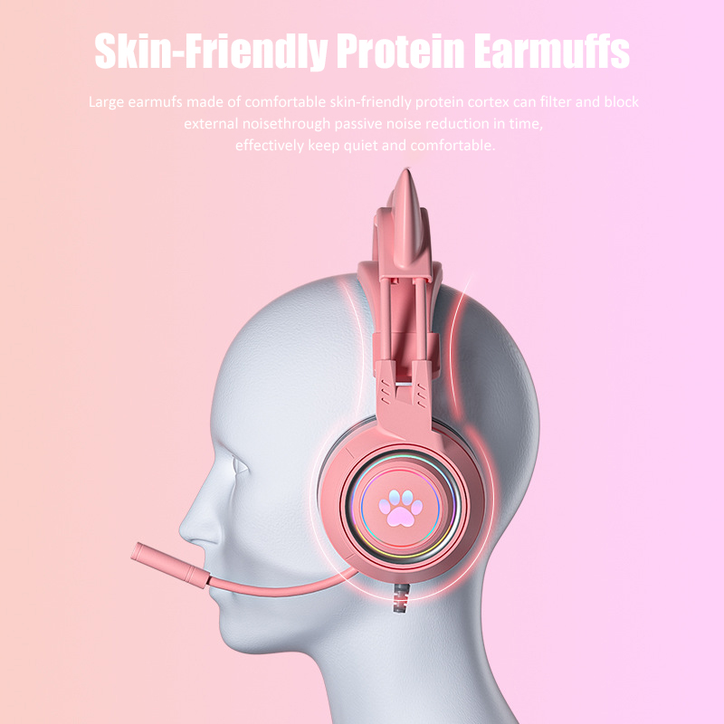Schattige Cat Ear Gaming Kopte - Gaming Setup Accessories Xbox recensie en prijs