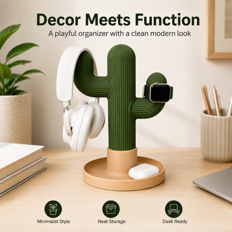 Minimalistische Cactus Headset - Gaming Accessories For Setup recensie en prijs