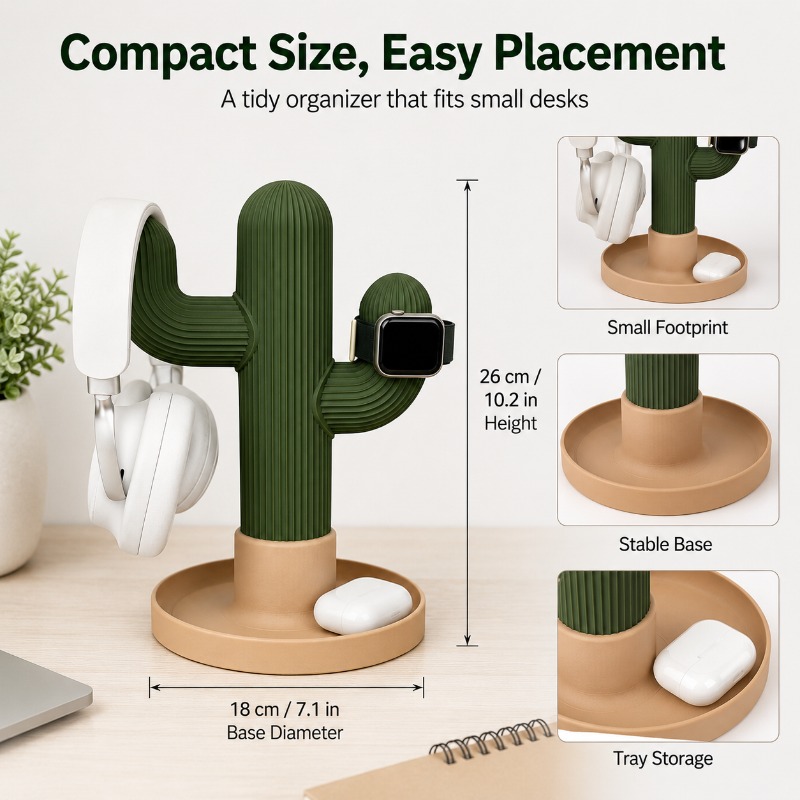 Minimalistische Cactus Headset - Gaming Accessories For Setup recensie en prijs