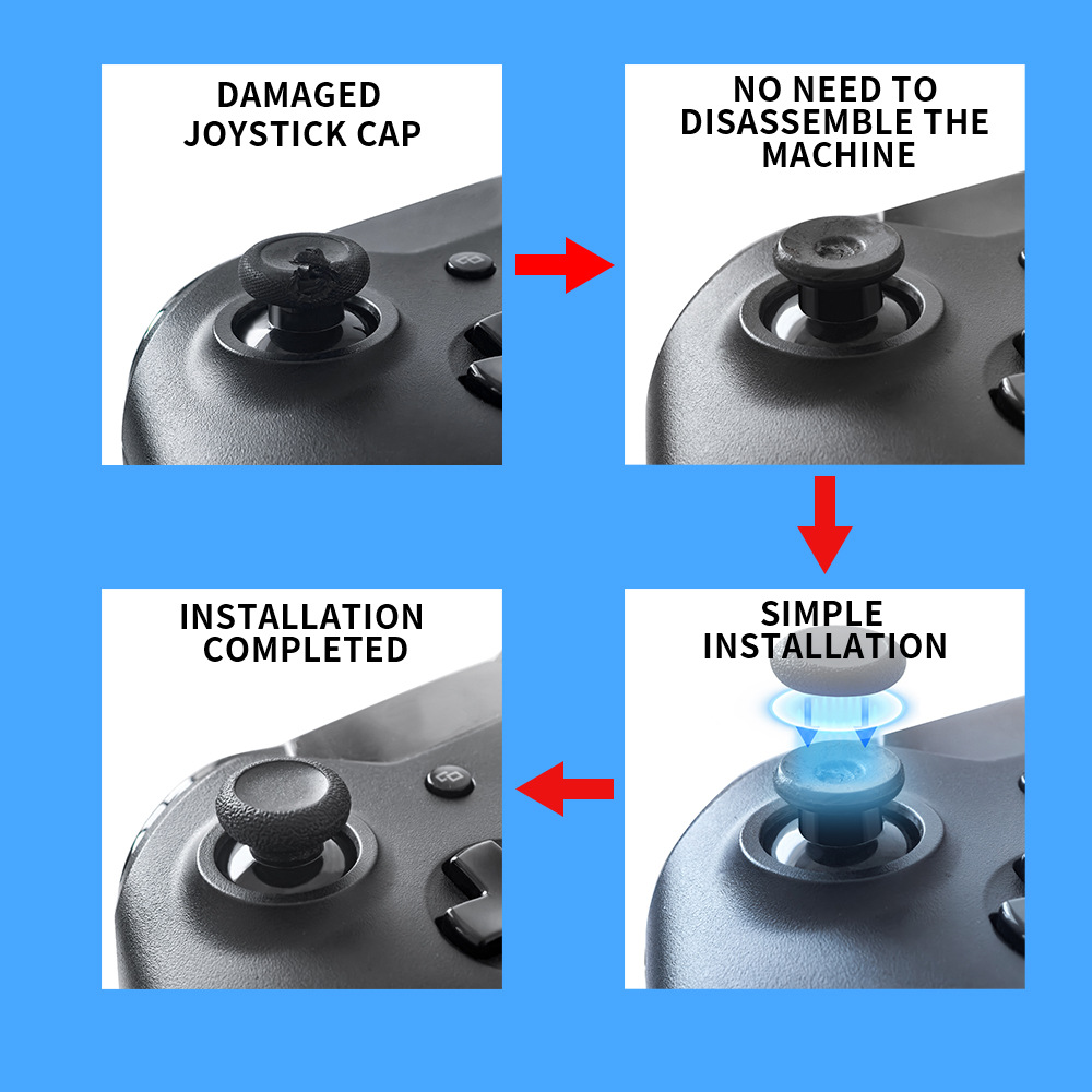 Vervangingsdoppen voor joystic - Gaming Setup Accessories Xbox recensie en prijs